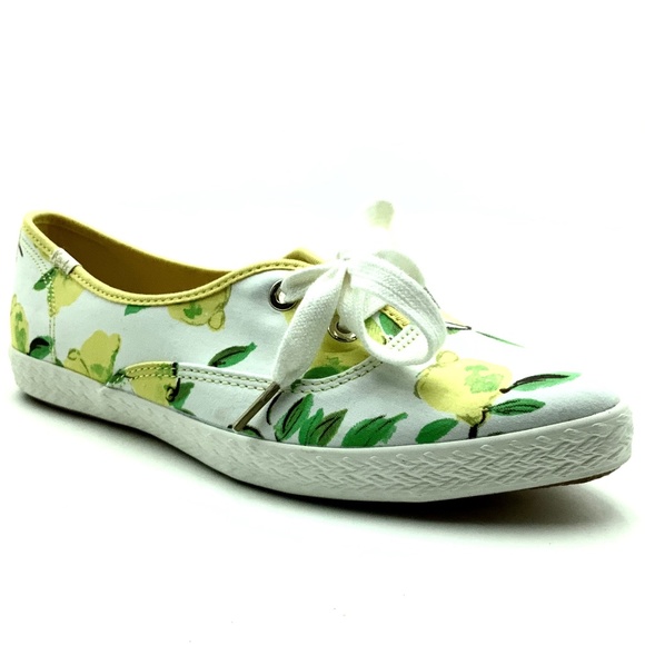 Keds x Kate Spade Lemon Print Shoes Size: 8.5 - Picture 1 of 5